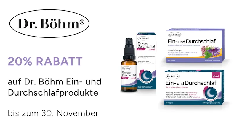 Aktion DrBöhm Durchschlaf