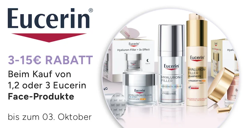 Aktion Eucerin Face-Produkte