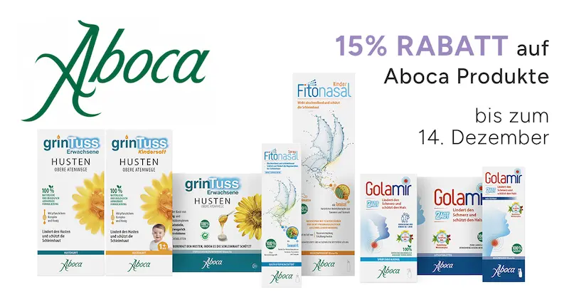 Aktion Aboca 15% Rabatt