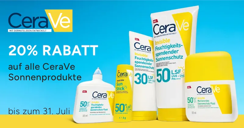 Aktion CeraVe Sonnenprodukte