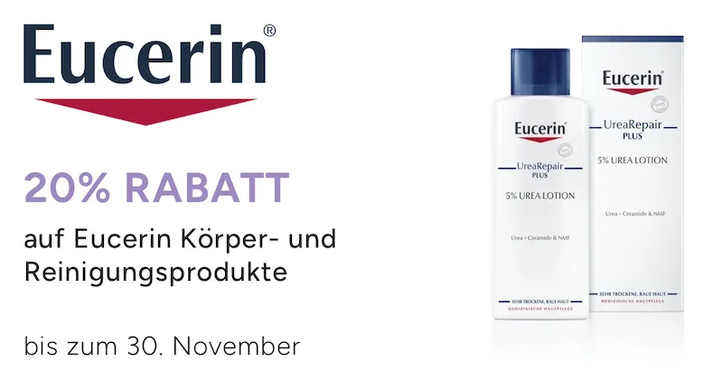 Aktion Eucerin 20% Rabatt