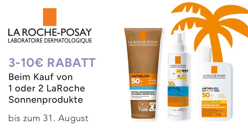 Aktion La Roche Sonnenprodukte