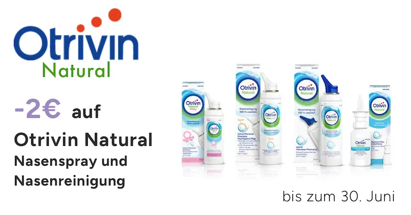 Aktion Otrivin Nasenspray und Nasenreinigung