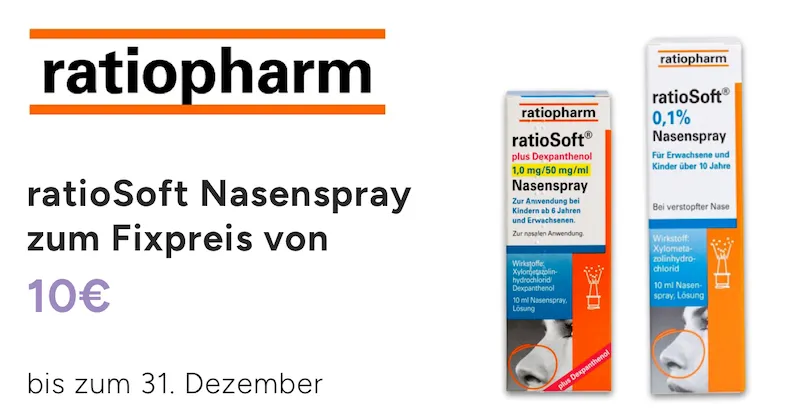Aktion ratioSoft Nasenspray