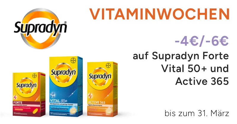 Aktion Supradyn Vitaminwochen