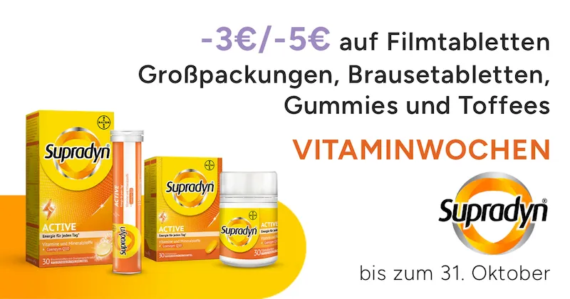 Aktion Supradyn Vitaminwochen